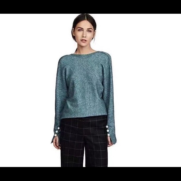 3.1 Phillip Lim Faux pearl-embellished sweater - Picture 5 of 8